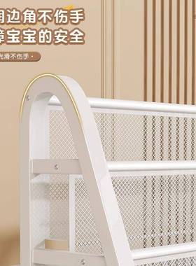 儿本童绘地架阅读区可移ARW动玩具收纳物架简易宝宝书柜置架落收