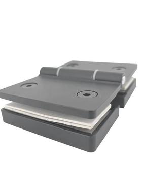 10度精铸浴室夹玻璃门厚内开合页SY-5-04304不锈加钢无框玻璃门8