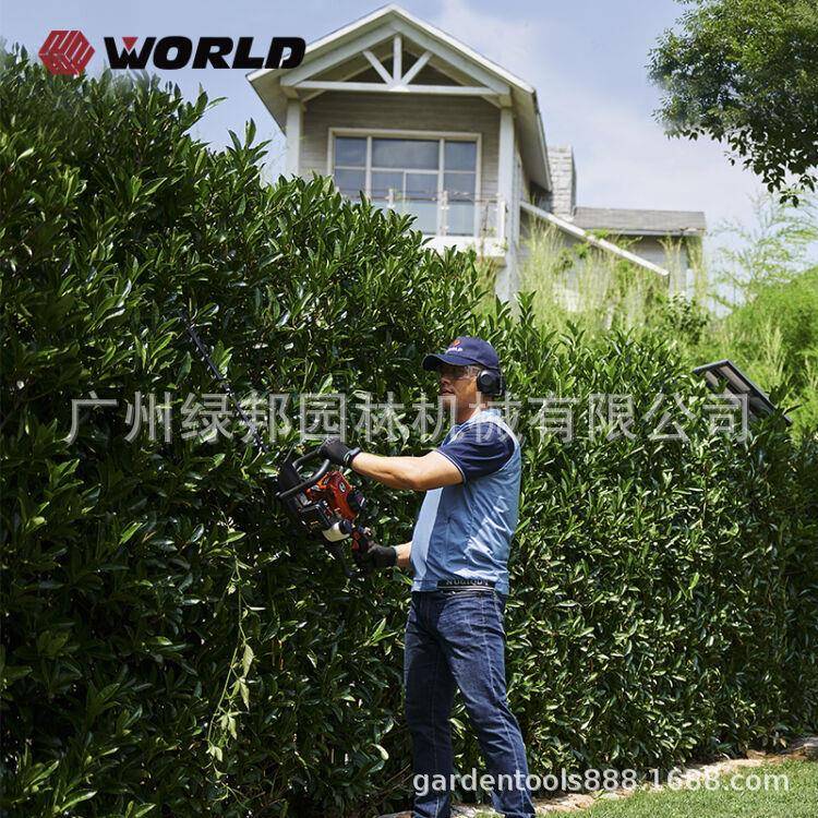 WO二RLD冲程汽油篱机WT6010WT6010双刃整篱绿笆造机园艺型修理机