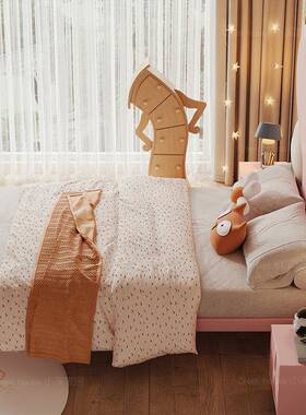 TYD83儿床童女孩公主床代简约软包儿童床女童现床15单米人床轻奢