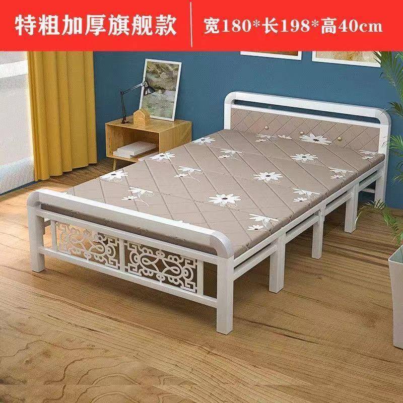 加固单叠折床午休床出租房简易床t583213715人1.8米宽双人.床成人