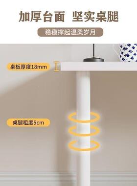 妆书桌约电白色脑桌UON儿童学习桌家用学生写字桌双人简长办公桌