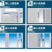 280k明装 g门磁双力双门连锁280体电磁锁门禁锁楼宇对讲电控锁