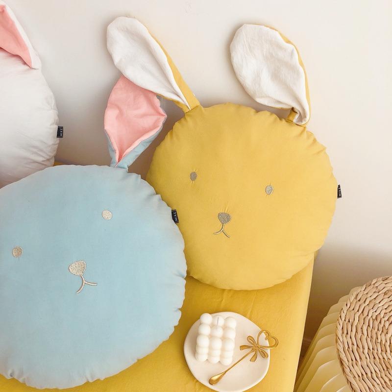 风早安兔hBKx4Aiw抱枕发客厅刺绣抱枕窗芯飘垫靠沙背现代可靠爱兔