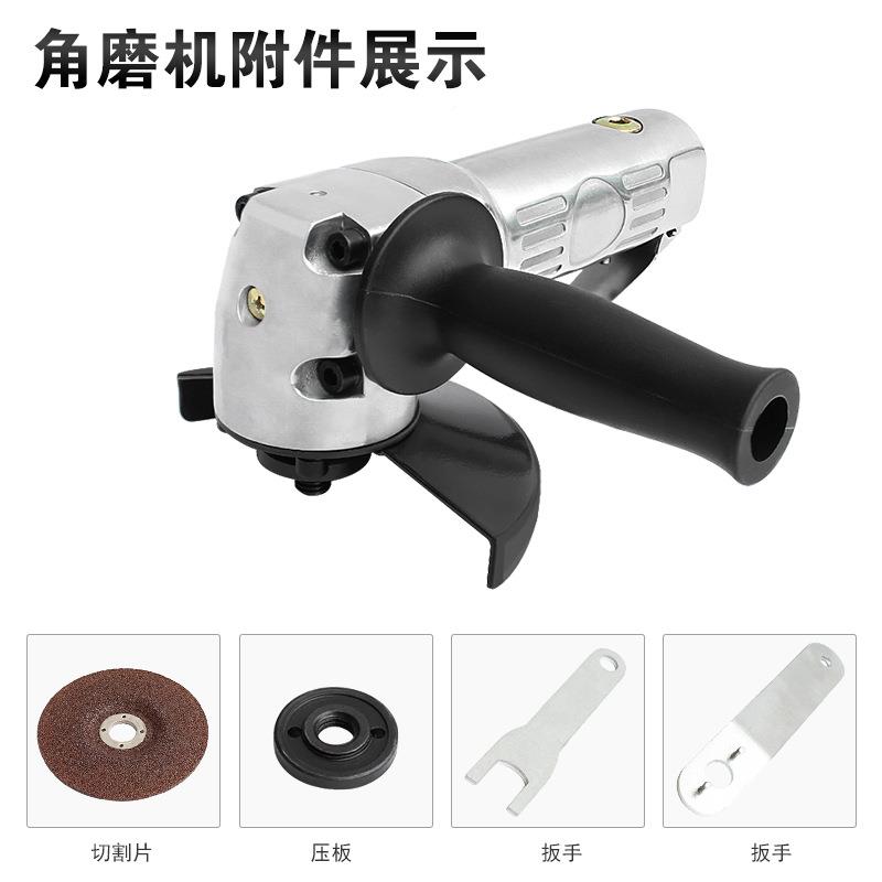 4寸气动磨机风动打磨机抛光RDJ除锈一手持砂轮机角5寸角体向磨光