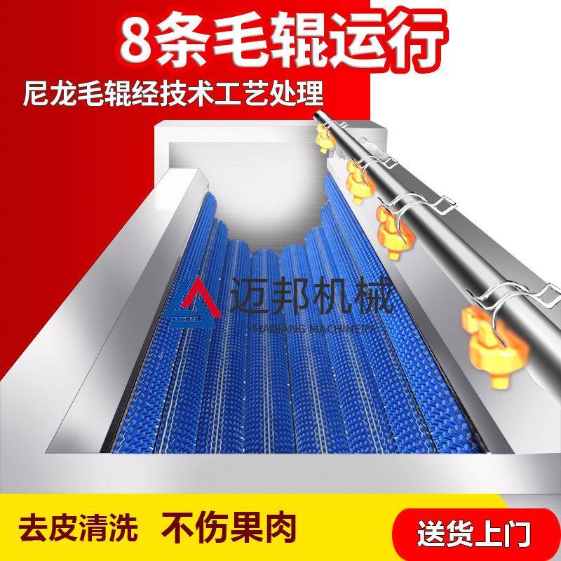 毛滚式商用尺寸VGG04铃不钢机地果泥清洗机沙可定去去皮锈马薯