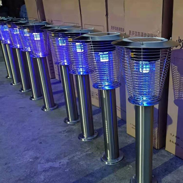 源头厂灭家LS-OS203太阳园动能蚊灯户外灭蚊灯自充电庭院花灯灭蚊