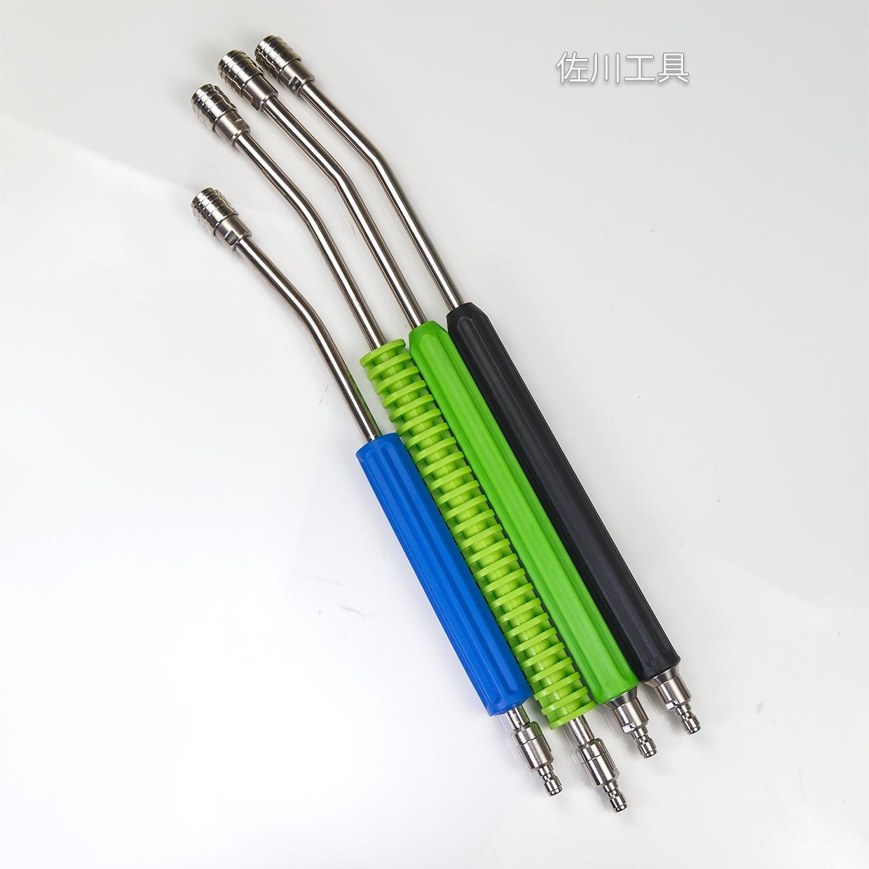 不钢自锁快速接头TOF防绕长杆5厘米护加套杆蓝缠杆锈1/4快插12mm