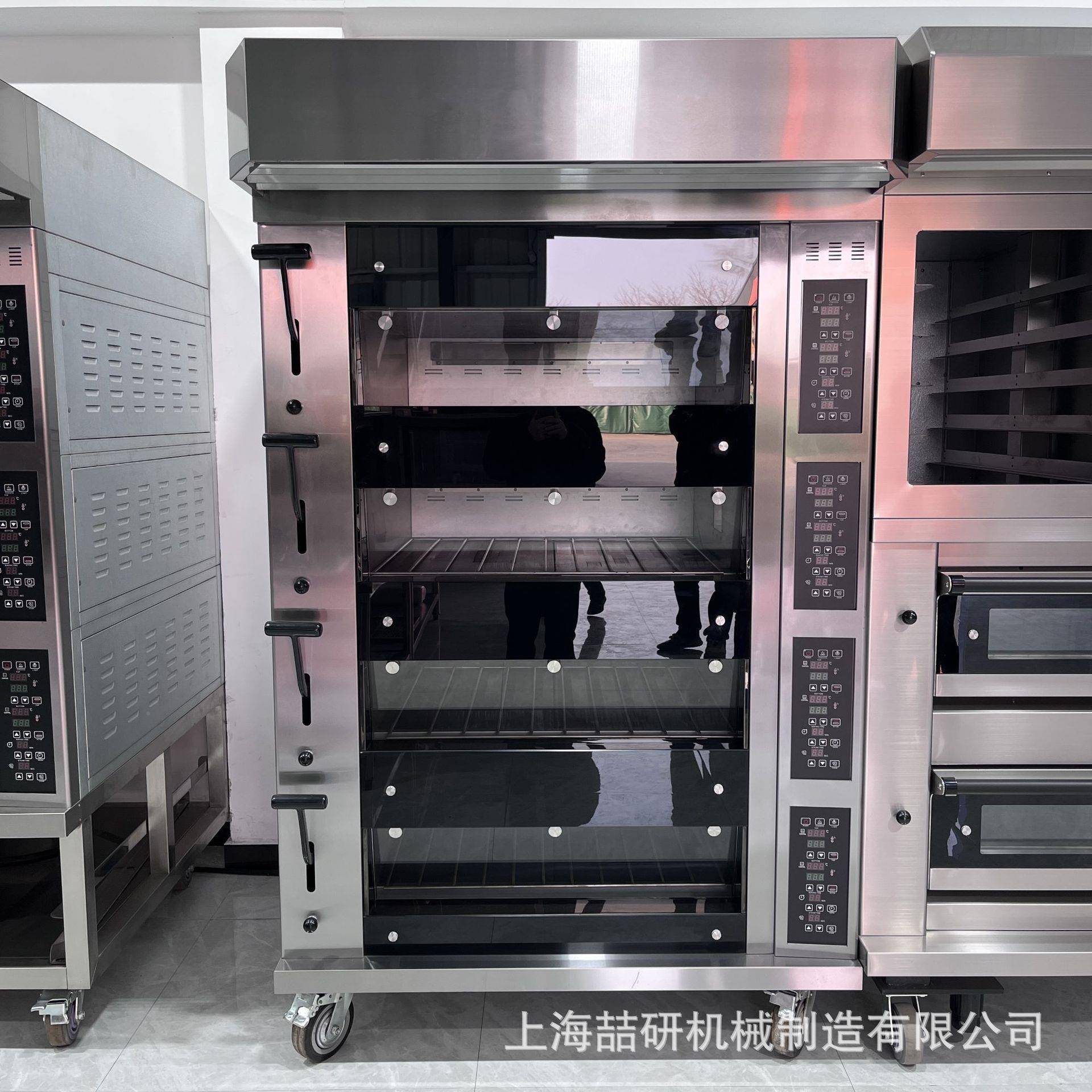 用欧款XAS炉烤箱四层八盘深大型蛋糕烘烤炉披炉商大容量萨智能定