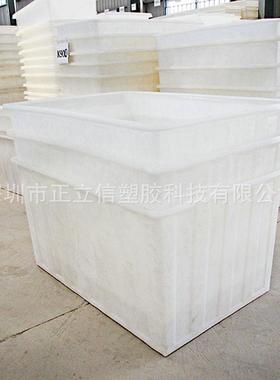 龙虾塑料筐加厚周框转塑料水果DBT胶框箱大号白色0长方形周转箱40