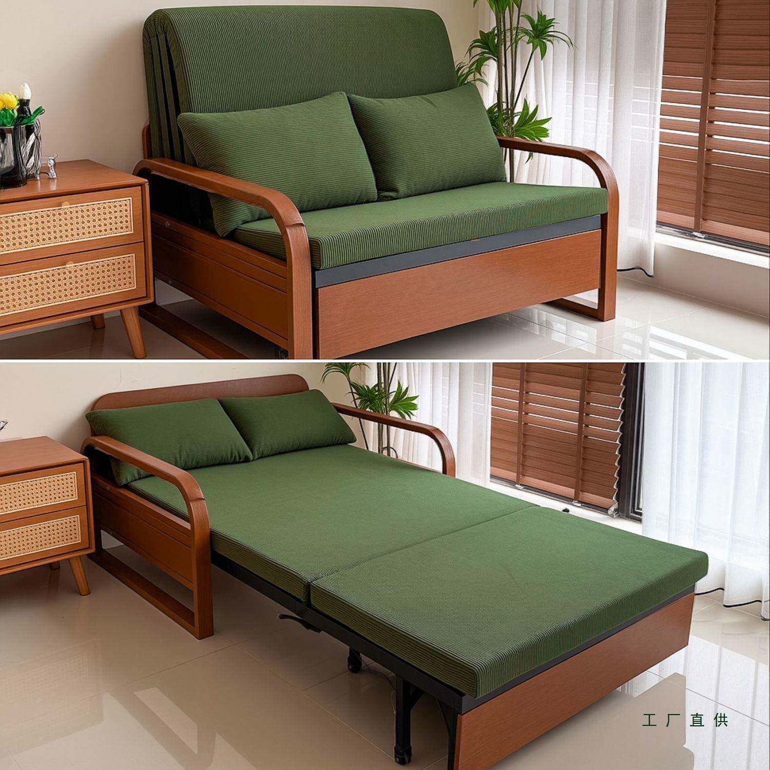 沙发床单人折叠多功能一体两用可折式小户985型伸缩人中折叠叠双