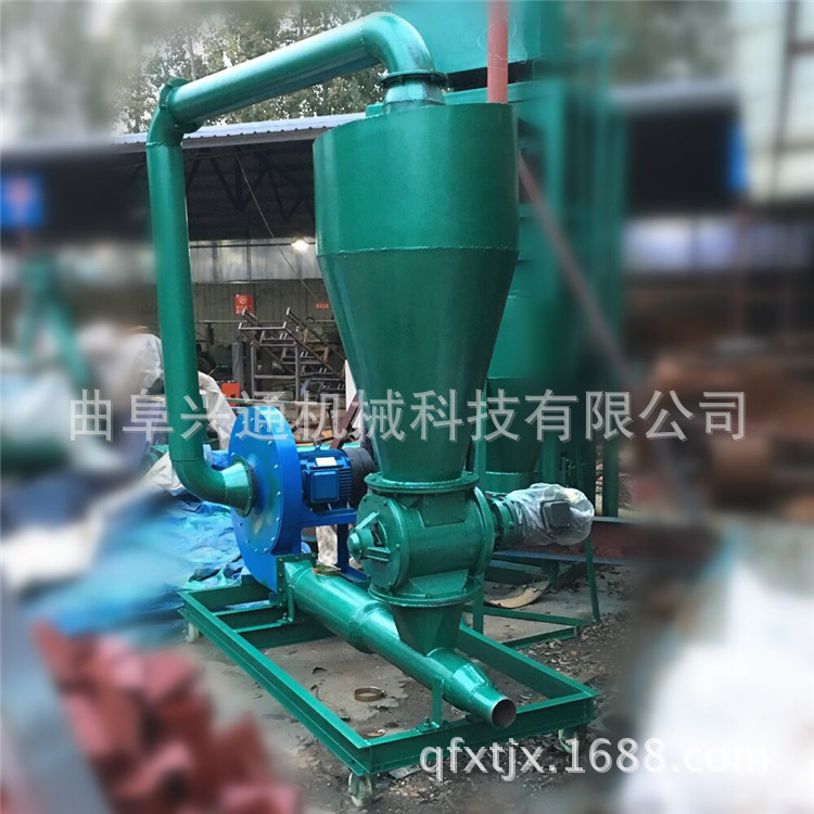 罗茨风机加长软管气力输送机