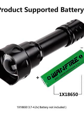 T20红外手电筒可伸GIG焦缩变铝合金探险搜索灯850M/490NM红外手电