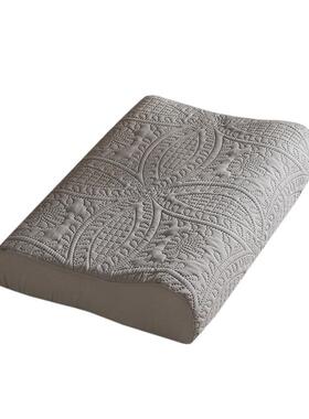 BX62乳胶枕套防F76SJJ8M止枕芯水发黄记忆枕头套6x04成人050X30防