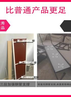 人床记上出租屋桌一体家用双人电床脑桌床上albb009书桌可移动跨