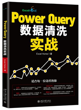 【正版图书】 PowerQuery数据清洗实战 Excel Home著 北京大学出版社 9787301317716