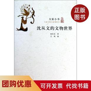 【正版书籍】沈从文的文物世界大家小书沈从文北京