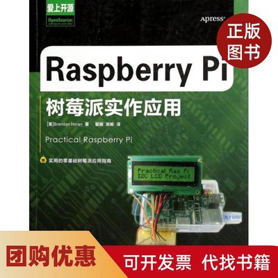 【正版书籍】RaspberryPi树莓派实作应用爱上开源霍兰|者翟娟施畅人民邮电