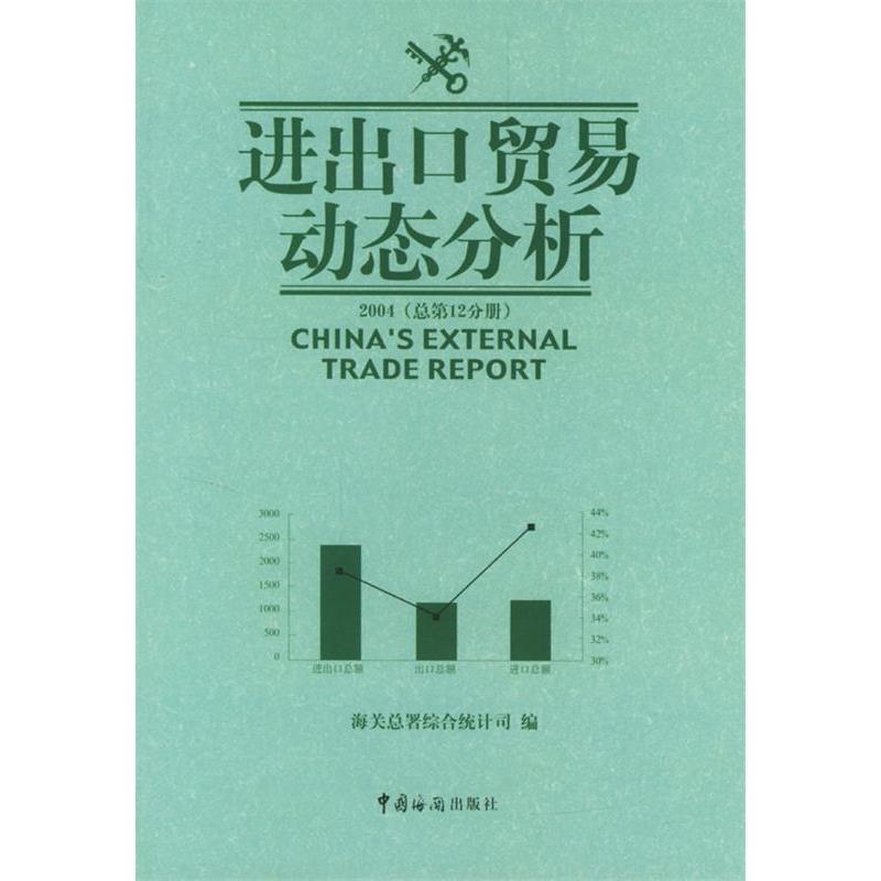 【正版书籍】进出口贸易动态分析：2004（总2分册）海关总署综合统计司中国海关出版社