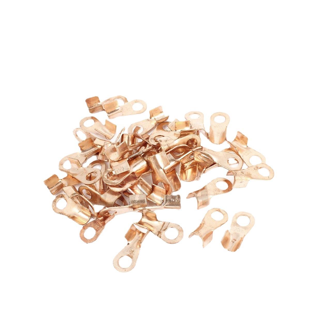 OT开口鼻国标紫铜接线电线铜鼻子接线鼻线耳铜接线端子