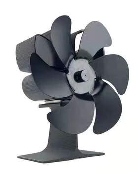 LT370热动力壁炉风扇无需电源耐高温6叶自启动厂家直销跨境货源