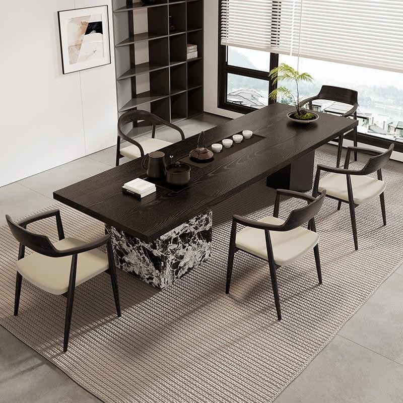 新中式实木茶台茶桌组合宋代美学