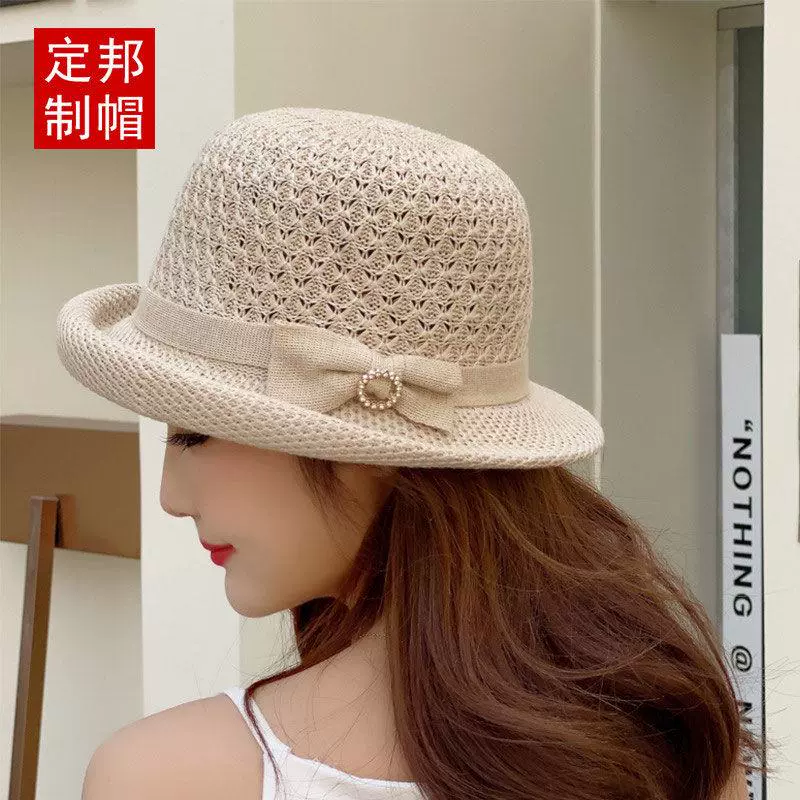 春夏季新款优雅小礼帽时尚百搭