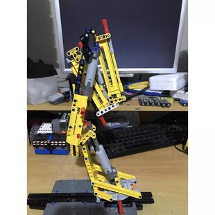 MOC-77238 平板吊臂 电子图纸 拼插积木 185片