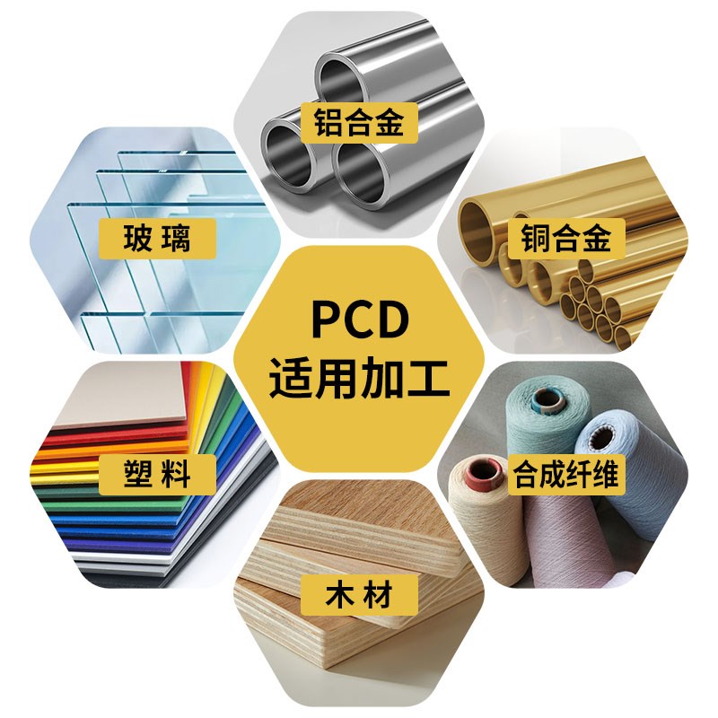 速发PCD金刚石数控刀片宝石车刀高光铜铝用外径内孔尖头锋利WMG08