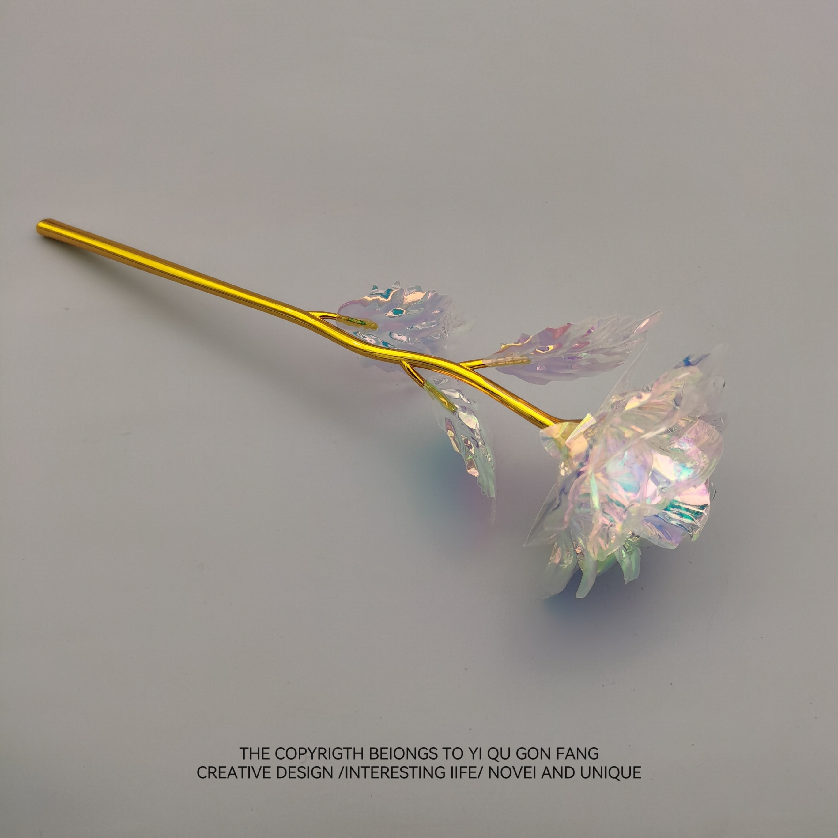 送她一朵永不凋谢的玫瑰花！七彩