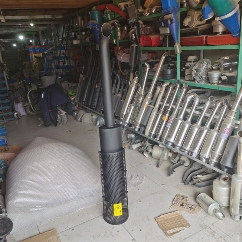 约翰迪尔04消声器6B00-54农机配件大全排气管烟筒拖拉机配件