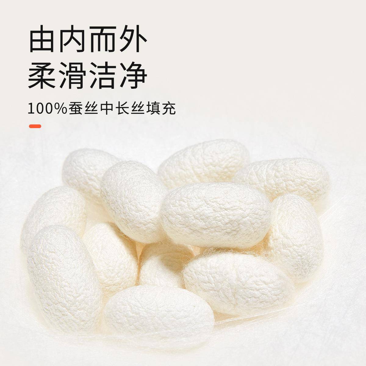 蚕花娘子娘德绒保暖冬被加厚春秋季母被二合一头被厂芯德绒蚕丝蚕