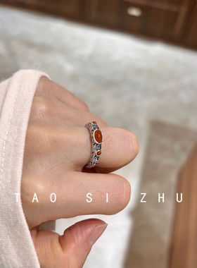 桃思竹民族风秋冬复古气