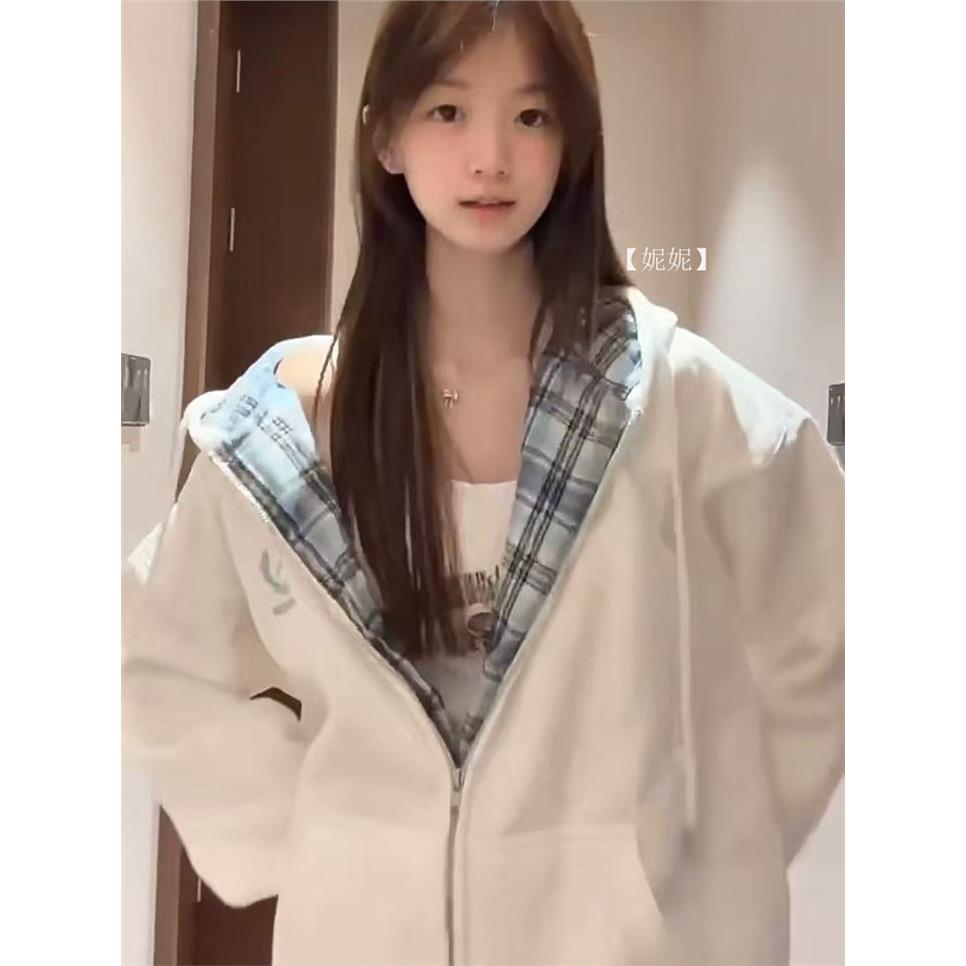 现货少女感【格纹拼接】