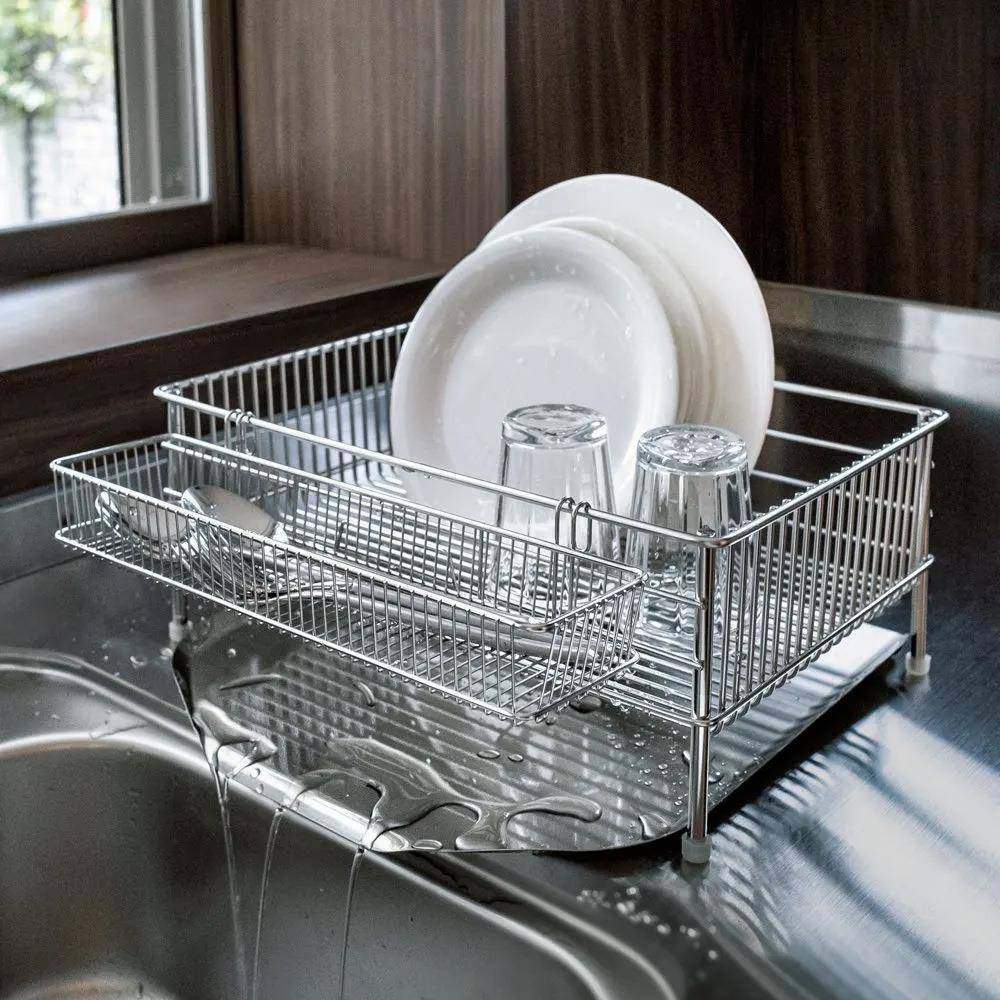房沥水架不锈水钢304多功厨能水EBS槽置架物碗碟沥篮筷子收纳篮,厨房/烹饪用具,抹布架/厨房清洁收纳架,淘宝优惠券,粉丝福利购,淘宝优惠卷