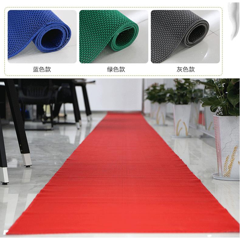 PVC镂空防水滑垫防水垫型网格塑料卫生S间厕所浴室泳厨EAH池房隔