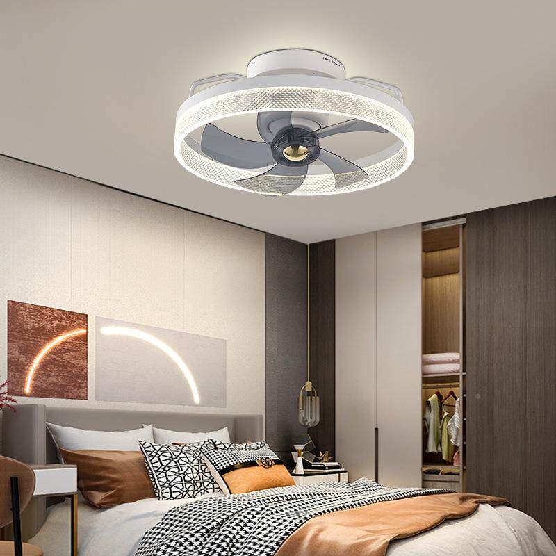 境货源亚跨克力LED餐厅书房顶客厅灯现代约智能简卧室吸风YT-2202