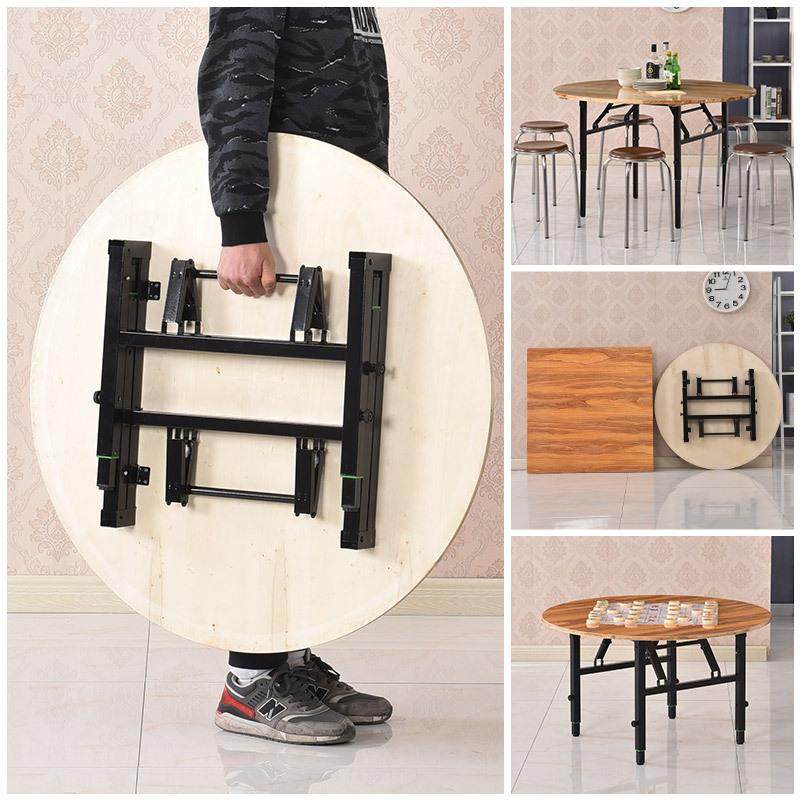 折叠降可升便实木大桌家用方桌携式吃圆饭桌子多功能酒店餐100539,户外/登山/野营/旅行用品,户外桌椅套装,淘宝优惠券,粉丝福利购,淘宝优惠卷