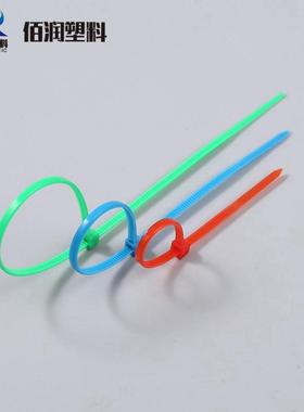 77810*450自锁式尼扎带塑绑扎带料束线带规格齐龙全