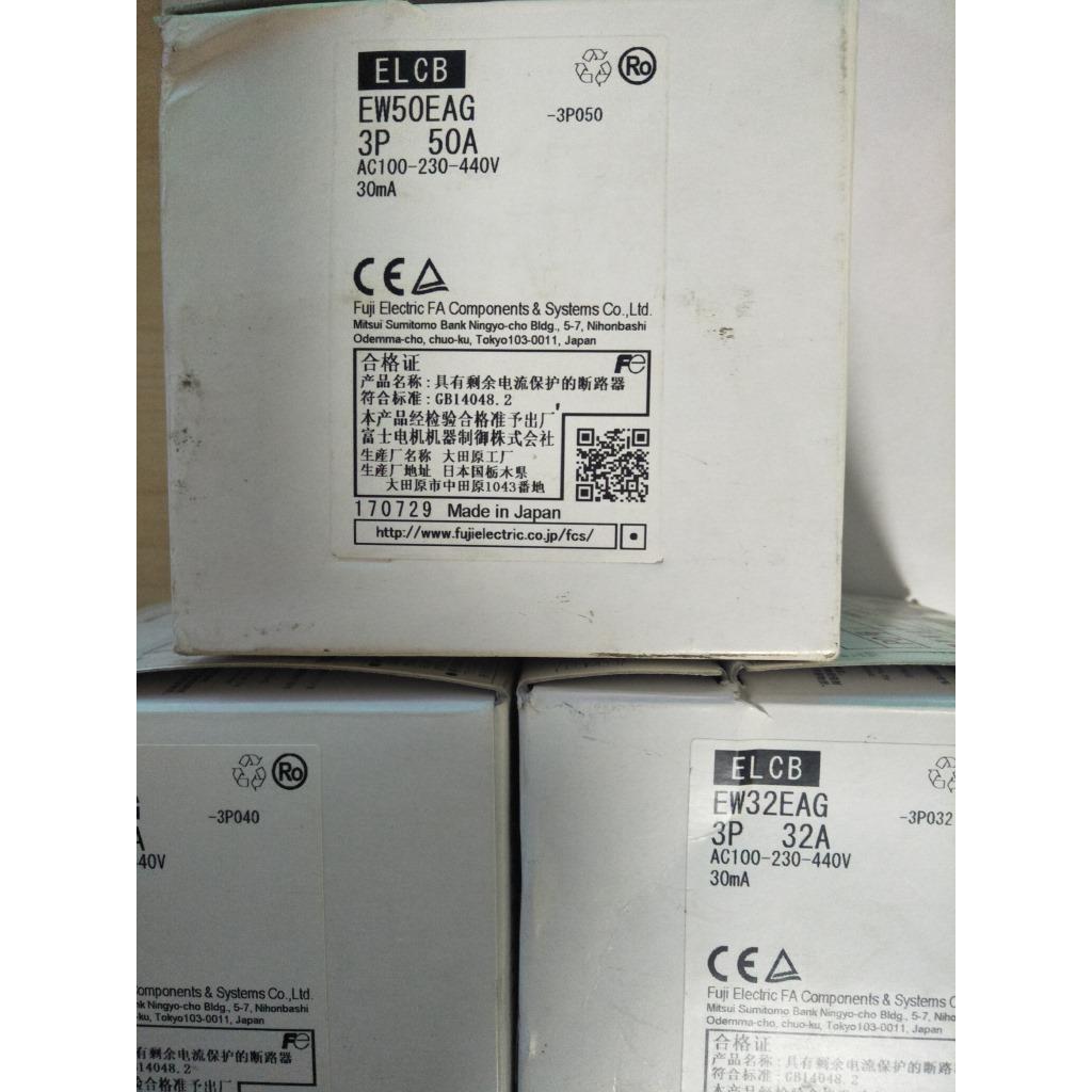 EW32EAGSFVP332A富3士漏开关EW2EAG3P30A富士漏电电开关