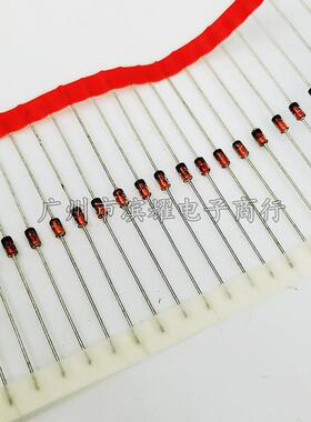（2500只1W编带稳压管）二极管1N4729A3V63.O6玻璃直QCXV插D-41