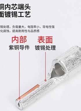 PTN形裸端头3无品牌/1.25-10/2-13/线.5-13冷压接端针子针型线鼻