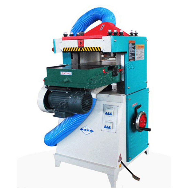 双面压刨机 三进两出式小型刨削机 木工家具行业300mm宽刨光机