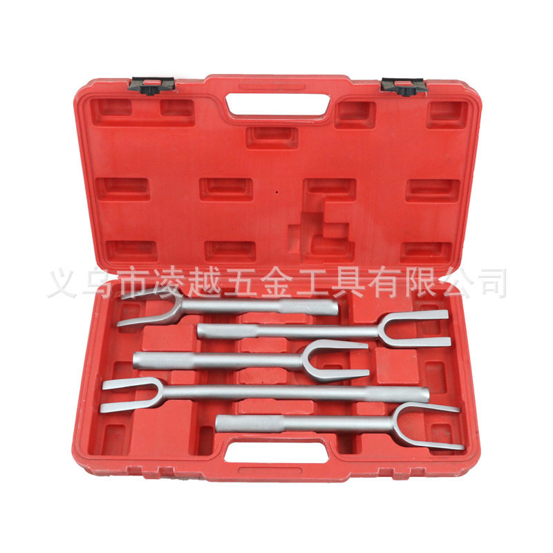 汽修工具5件套叉式横拉杆球头拔卸器拉马拆卸器转向节分离器通用