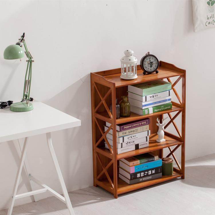 楠咨询客服竹组合柜书架书多层置物架书架儿童济玩具柜围边经款