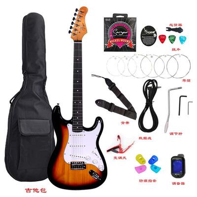 l-g1m电吉他套装单单T单学者演奏级电吉他S系列弹拨乐器电初吉他