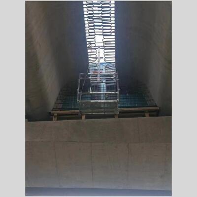 箱吊梁湿缝挂篮可叠升FMN降篮护接栏折外侧施工挂笼