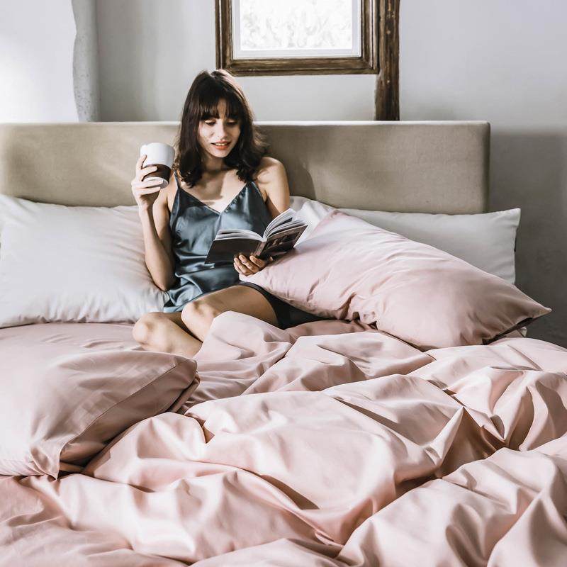 xt酒红0支品长绒棉婚礼四件套欧式奢华结婚床上6用婚庆全棉纯无品