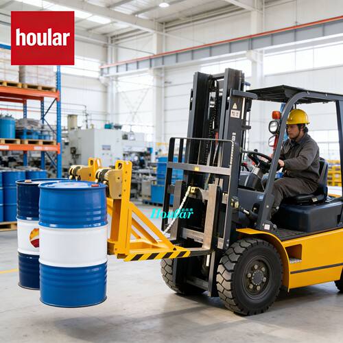 hoular现货油桶夹具DG5001000B双桶叉车钩起重钳鹰嘴双桶夹抓桶器