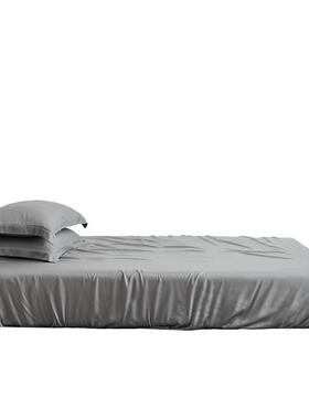 睡2夏023新款60s兰精天丝纯床单冰丝床笠20220520日式季裸单色品